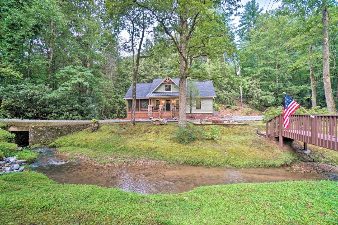 Hootenanny At Horton Creek Creekside Escape! Helen Exterior foto